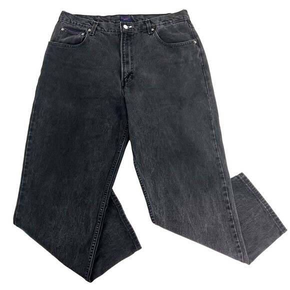 Vintage Tommy Hilfiger Freedom Jeans Mens 38x31 Flag Logo Relaxed Straight Y2K - Picture 3 of 10